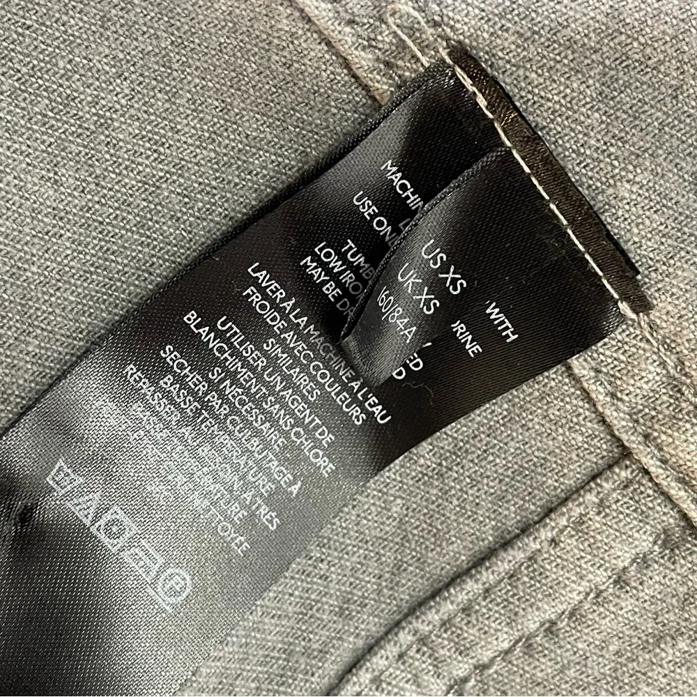 Jacket | Free People Military Denim Blazer in Deep Grey Pewter | Captains Jean - Picture 11 of 16
